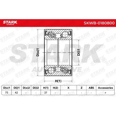 Wheel Bearing Stark SKWB-0180800 SKWB-0180800 - photo 7