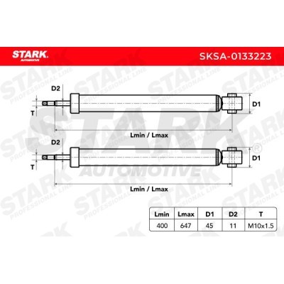 Shock Absorber Stark SKSA-0133223 SKSA-0133223 - photo 5