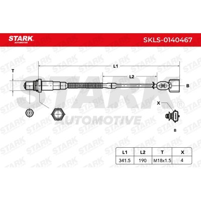 Lambda (Oxygen) Sensor Stark SKLS-0140467 SKLS-0140467 - photo 5