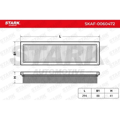 Air Filter Stark SKAF-0060472 SKAF-0060472 - photo 6