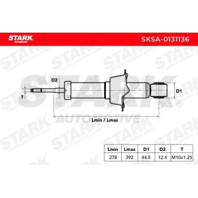Shock Absorber Stark SKSA-0131136 SKSA-0131136 - photo 3