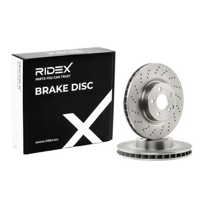 Brake Disc RIDEX 82B0562 82B0562 - photo 2