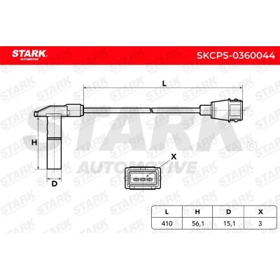 Crankshaft Pulse Sensor Stark SKCPS-0360044 SKCPS-0360044 - photo 6