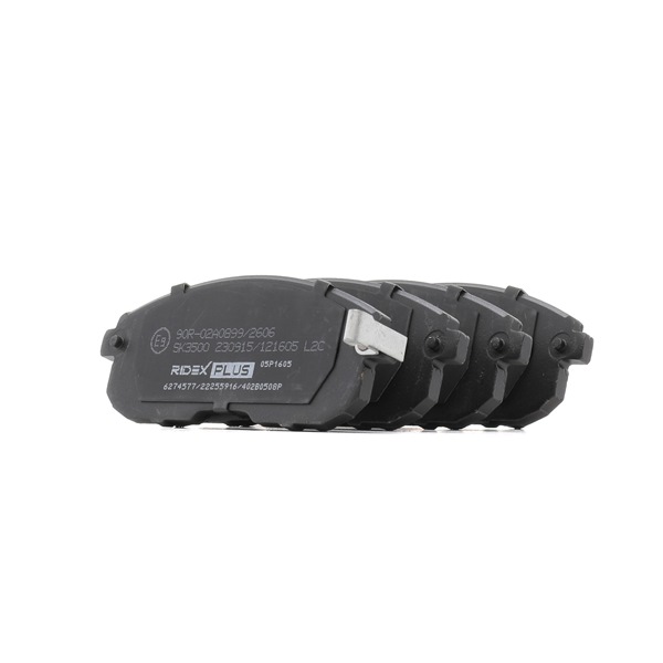 Brake Pads Set RIDEX 402B0508P 402B0508P - photo 1