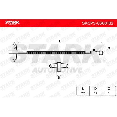 Crankshaft Pulse Sensor Stark SKCPS-0360182 SKCPS-0360182 - photo 6