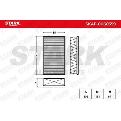 Air Filter Stark SKAF-0060359 SKAF-0060359 - photo 4