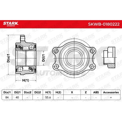 Wheel Bearing Stark SKWB-0180222 SKWB-0180222 - photo 4