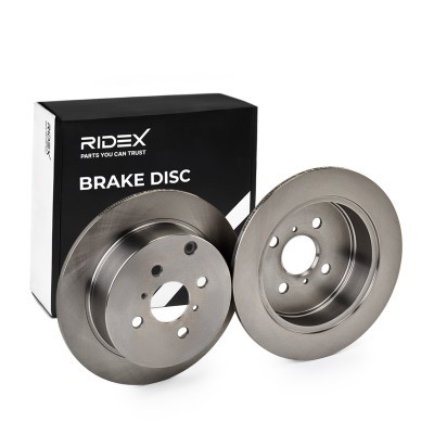 Brake Disc RIDEX 82B0091 82B0091 - photo 2