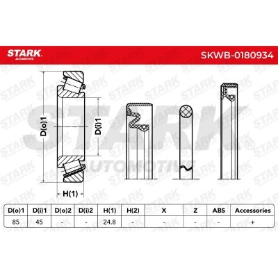 Wheel Bearing Stark SKWB-0180934 SKWB-0180934 - photo 6