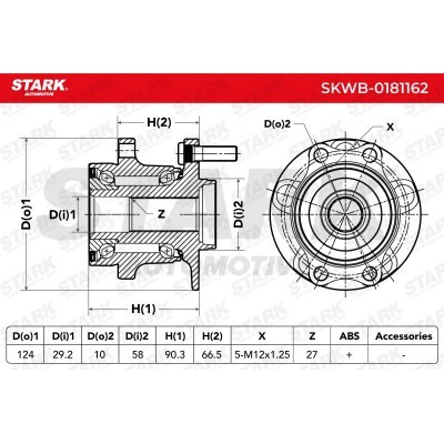 Wheel Bearing Stark SKWB-0181162 SKWB-0181162 - photo 5