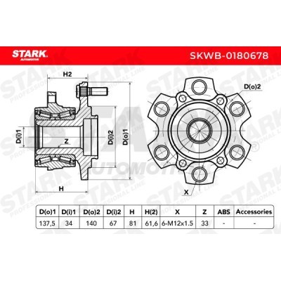 Wheel Bearing Stark SKWB-0180678 SKWB-0180678 - photo 5