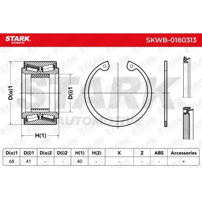Wheel Bearing Stark SKWB-0180313 SKWB-0180313 - photo 2