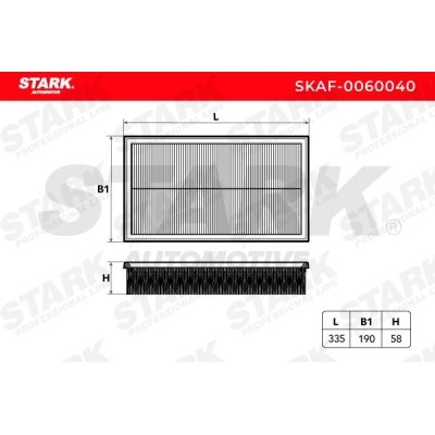 Air Filter Stark SKAF-0060040 SKAF-0060040 - photo 2