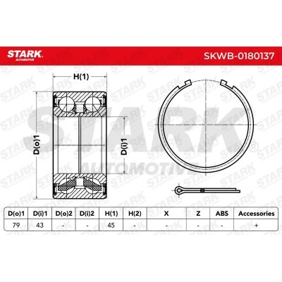 Wheel Bearing Stark SKWB-0180137 SKWB-0180137 - photo 3