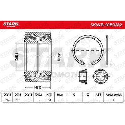 Wheel Bearing Stark SKWB-0180812 SKWB-0180812 - photo 4