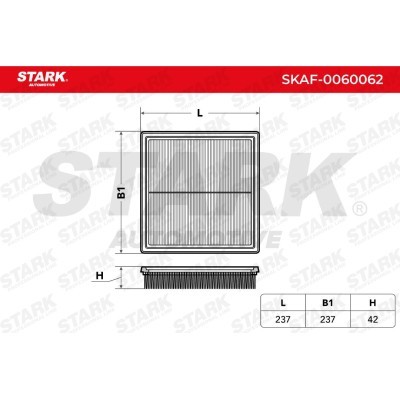 Air Filter Stark SKAF-0060062 SKAF-0060062 - photo 4