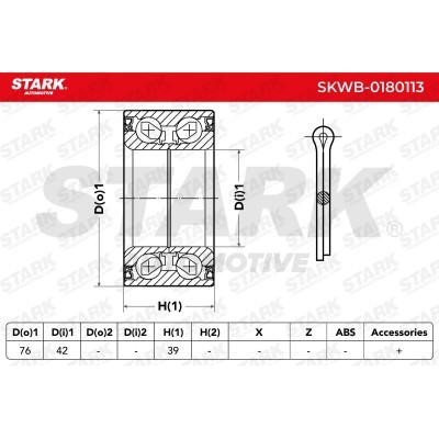 Wheel Bearing Stark SKWB-0180113 SKWB-0180113 - photo 2