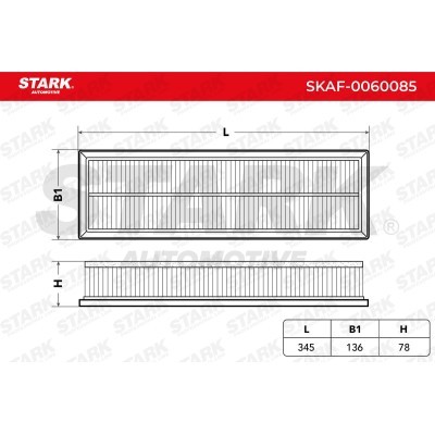 Air Filter Stark SKAF-0060085 SKAF-0060085 - photo 2