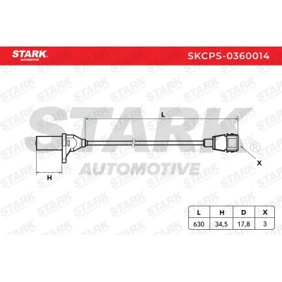 Crankshaft Pulse Sensor Stark SKCPS-0360014 SKCPS-0360014 - photo 3