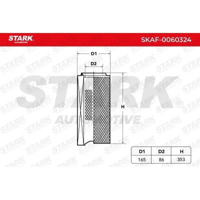 Air Filter Stark SKAF-0060324 SKAF-0060324 - photo 2