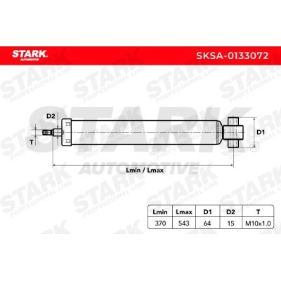 Shock Absorber Stark SKSA-0133072 SKSA-0133072 - photo 3