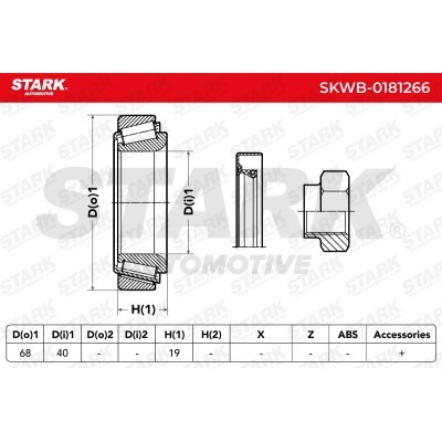 Wheel Bearing Stark SKWB-0181266 SKWB-0181266 - photo 6