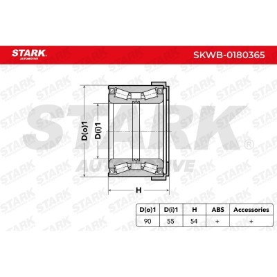 Wheel Bearing Stark SKWB-0180365 SKWB-0180365 - photo 2