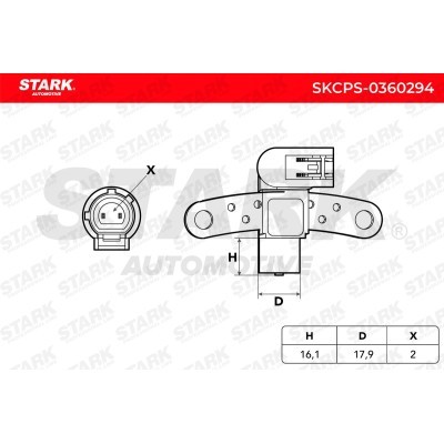 Crankshaft Pulse Sensor Stark SKCPS-0360294 SKCPS-0360294 - photo 5