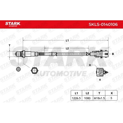 Lambda (Oxygen) Sensor Stark SKLS-0140106 SKLS-0140106 - photo 7