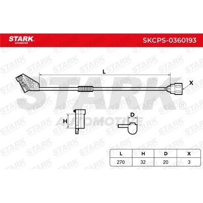 Crankshaft Pulse Sensor Stark SKCPS-0360193 SKCPS-0360193 - photo 6