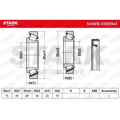 Wheel Bearing Stark SKWB-0180941 SKWB-0180941 - photo 6