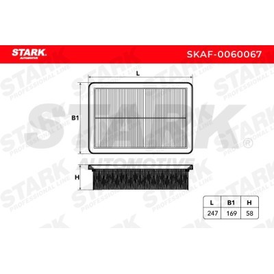 Air Filter Stark SKAF-0060067 SKAF-0060067 - photo 3