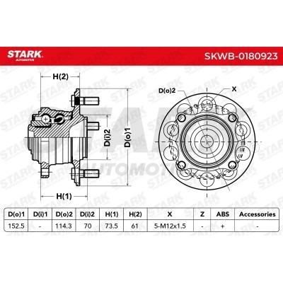 Wheel Bearing Stark SKWB-0180923 SKWB-0180923 - photo 5