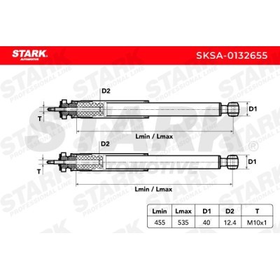 Shock Absorber Stark SKSA-0132655 SKSA-0132655 - photo 4