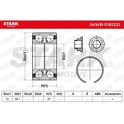 Wheel Bearing Stark SKWB-0181223 SKWB-0181223 - photo 4