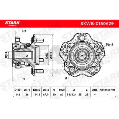 Wheel Bearing Stark SKWB-0180629 SKWB-0180629 - photo 4