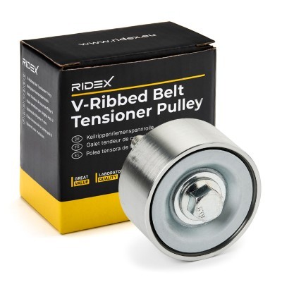 Belt Tensioner V-Ribbed Belt RIDEX 310T0586 310T0586 - photo 1