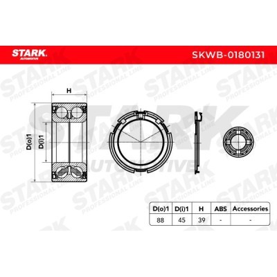 Wheel Bearing Stark SKWB-0180131 SKWB-0180131 - photo 3