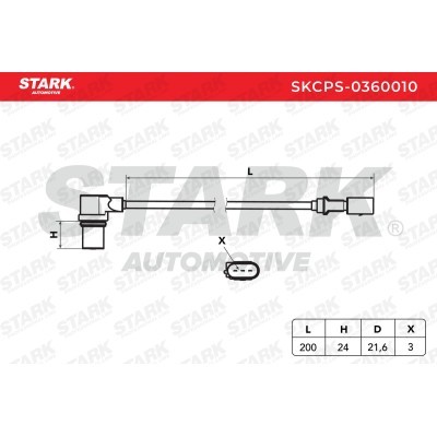 Crankshaft Pulse Sensor Stark SKCPS-0360010 SKCPS-0360010 - photo 3