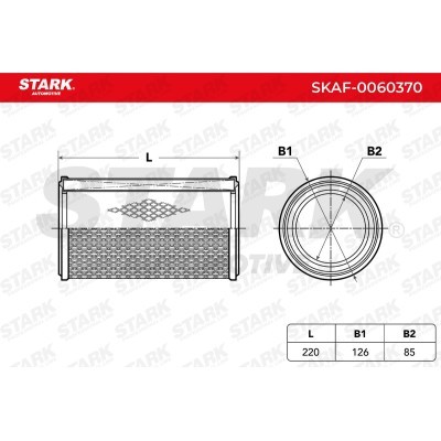 Air Filter Stark SKAF-0060370 SKAF-0060370 - photo 4