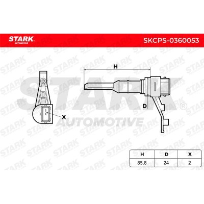 Crankshaft Pulse Sensor Stark SKCPS-0360053 SKCPS-0360053 - photo 3