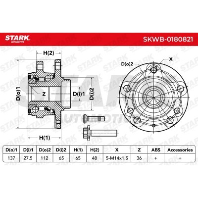 Wheel Bearing Kit Stark SKWB-0180821 SKWB-0180821 - photo 6
