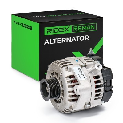 Alternator RIDEX 4G0991R 4G0991R - photo 2