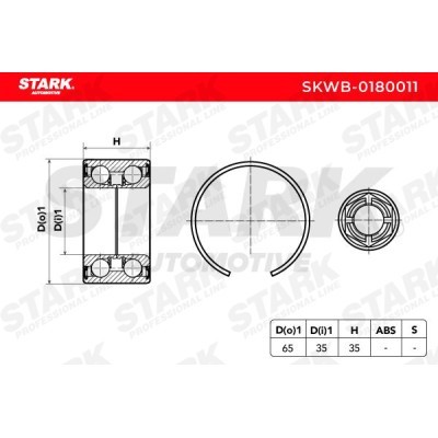 Wheel Bearing Stark SKWB-0180011 SKWB-0180011 - photo 6