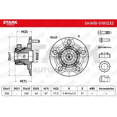 Wheel Bearing Stark SKWB-0181232 SKWB-0181232 - photo 7