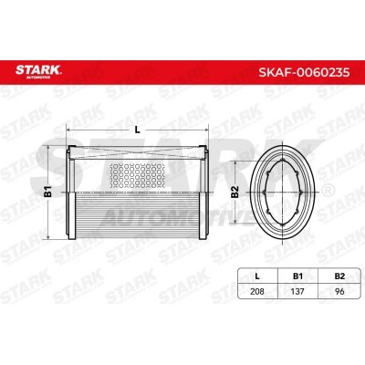 Air Filter Stark SKAF-0060235 SKAF-0060235 - photo 2