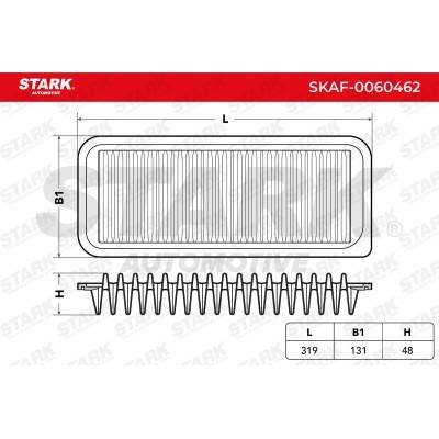 Air Filter Stark SKAF-0060462 SKAF-0060462 - photo 3