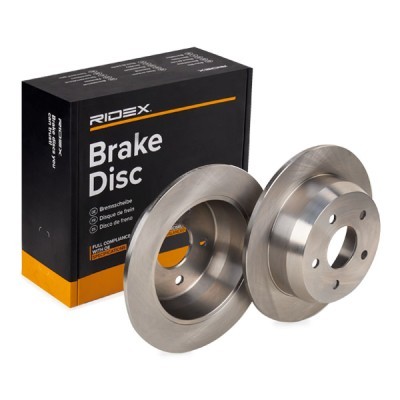 Brake Disc RIDEX 82B0186 82B0186 - photo 2