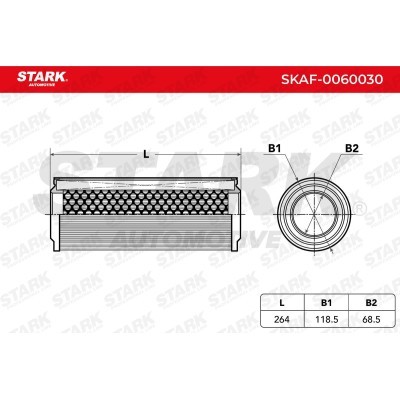 Air Filter Stark SKAF-0060030 SKAF-0060030 - photo 5