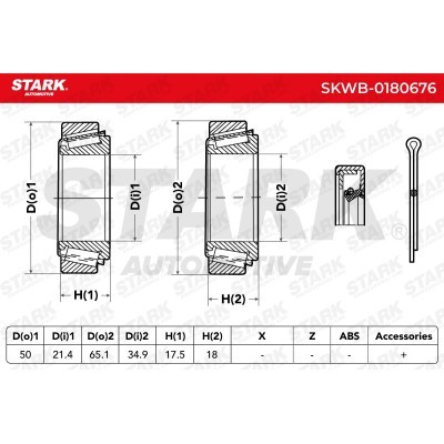 Wheel Bearing Stark SKWB-0180676 SKWB-0180676 - photo 3